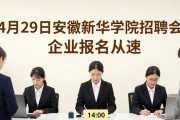 4月29日安徽新华学院招聘会，企业报名从速