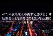 2025年度黑龙江市委书记进校园引才招聘会：1万余岗位与1.2万毕业生的供需对接