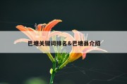 巴塘关键词排名&amp;巴塘县介绍