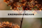 定海区网站收录&amp;定海区2020年