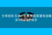 分享经验 乐清十三张 到底那里有挂确实可以开挂-知乎