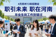 4月郑州13场招聘会 毕业生找工作别错过