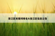 濠江区关键词排名&amp;濠江区信息公告