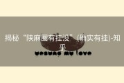 揭秘“陕麻圈有挂没”(确实有挂)-知乎