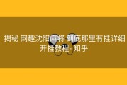  揭秘 网趣沈阳麻将 到底那里有挂详细开挂教程- 知乎