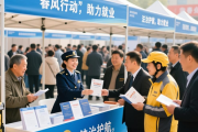 招聘会引入普法宣传，为求职者和企业提供法律服务
