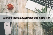 赤坎区关键词排名&amp;赤坎区政官网通知公告栏