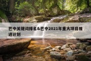 巴中关键词排名&amp;巴中2021年重大项目推进计划