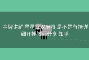  金牌讲解 星星武汉麻将 是不是有挂详细开挂教程分享 知乎