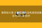  推荐给大家 大鹏展翅 有没有透视挂确实可以开挂-知乎