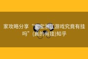 家攻略分享“宝宝浙江游戏究竟有挂吗”(真的有挂)知乎