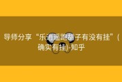 导师分享“乐逍遥跑胡子有没有挂”(确实有挂)-知乎