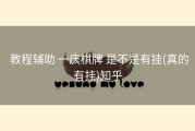 教程辅助 一庆棋牌 是不是有挂(真的有挂)知乎