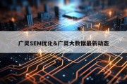 广灵SEM优化&amp;广灵大数据最新动态