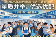 2026北辰春风行动招聘会：百家企业揽才，近4000人求职