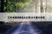 兰考关键词排名&amp;兰考24个重大项目