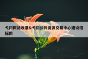 弋阳网站收录&amp;弋阳公共资源交易中心建设招标网