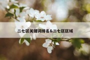 二七区关键词排名&amp;二七区区域