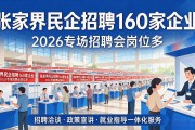 张家界民企招聘160家企业！2026专场招聘会岗位多
