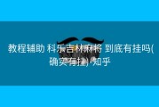  教程辅助 科乐吉林麻将 到底有挂吗(确实有挂)-知乎