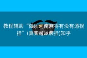 教程辅助“微乐河南麻将有没有透视挂”(真实可以装挂)知乎