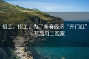 招工，招工，为了新春经济“开门红”——节后用工观察
