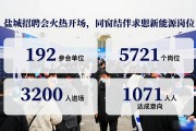 盐城招聘会火热开场，同窗结伴求职新能源岗位