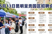 5月13日昆明呈贡园区招聘会，聚焦高校毕业生等群体