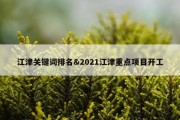 江津关键词排名&amp;2021江津重点项目开工