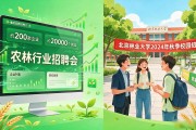26届注意！1+X千行万业招聘会，19行业对接精准岗位