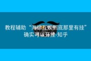 教程辅助“海螺互娱到底那里有挂”确实可以开挂-知乎