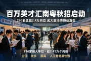 百万英才汇南粤秋招启动！296名企超2.4万岗位，武大首场招聘会直击