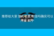  推荐给大家 猫和老鼠 有挂吗确实可以开挂-知乎