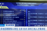 多地AI人才需求激增，杭州、北京、深圳招聘会聚焦高薪AI岗位