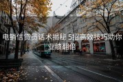 电销信贷员话术揭秘 5招高效技巧助你业绩翻倍