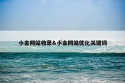 小金网站收录&amp;小金网站优化关键词