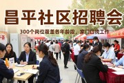 昌平招聘会进社区，300个岗位覆盖各年龄段，家门口找工作