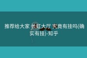  推荐给大家 长虹大厅 究竟有挂吗(确实有挂)-知乎
