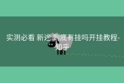  实测必看 新途 到底有挂吗开挂教程-知乎
