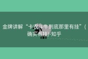金牌讲解“卡农斗牛到底那里有挂”(确实有挂)-知乎