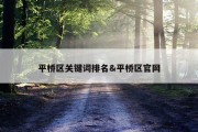 平桥区关键词排名&amp;平桥区官网