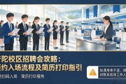 普陀校区招聘会攻略：预约入场流程及简历打印指引