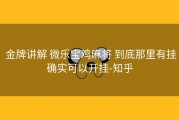  金牌讲解 微乐宝鸡麻将 到底那里有挂确实可以开挂-知乎