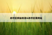赤坎区网站收录&amp;赤坎区委网站