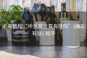 必看教程“中至窝龙真有挂吗”(确实有挂)-知乎