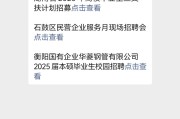 6月6日石鼓区民营企业服务月现场招聘会信息来啦