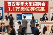 西安春季大型招聘会 1.1万岗位等你来