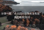 分享一款“点点四川长牌有没有挂”(真的有挂)知乎