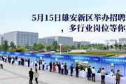 5 月 15 日雄安新区举办招聘会，多行业岗位等你来