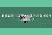  教程辅助 口袋上饶棋牌 到底有挂吗开挂教程-知乎